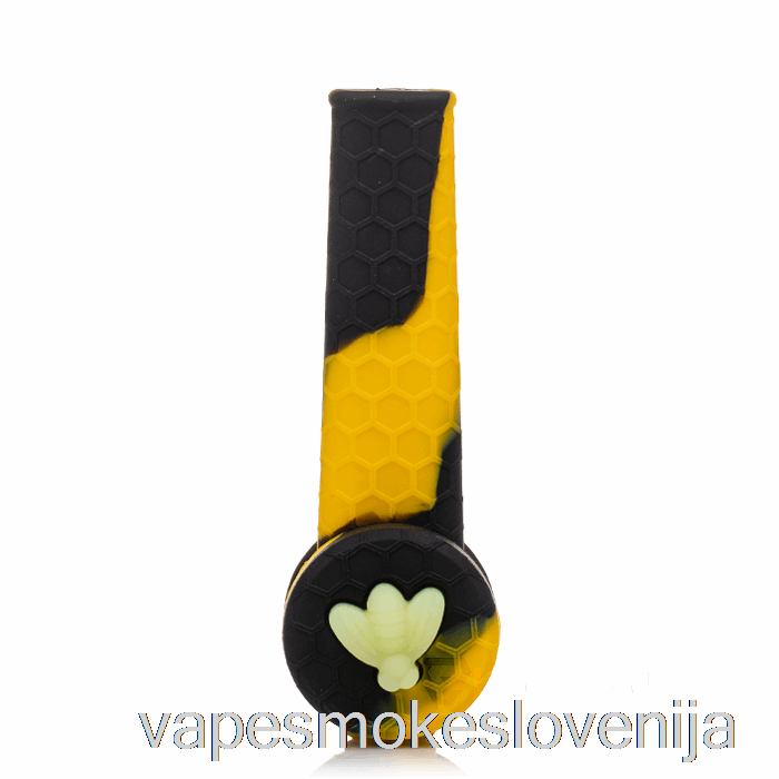 Vape Slovenija Stratus Trio Silikonska Cev Sol (črna / Rumena)